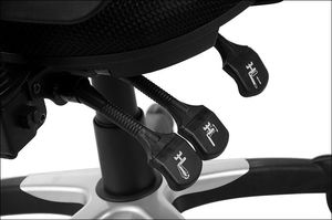 Krzesło biurowe Stema HG-0001 Szare 12