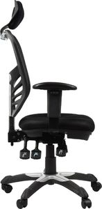 Krzesło biurowe Stema HG-0001H Czarne 5