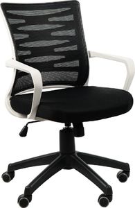 Krzesło biurowe Stema KB-2022 Biało-czarne 1