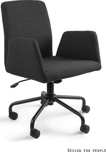 Krzesło biurowe Unique Bravo Czarne 1