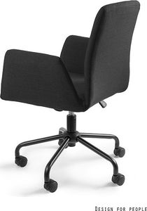 Krzesło biurowe Unique Bravo Czarne 2