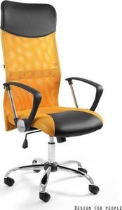 Krzesło biurowe Unique Viper Żółte 1