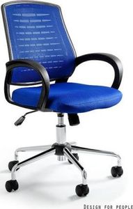 Krzesło biurowe Unique Award Niebieskie 1