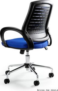 Krzesło biurowe Unique Award Niebieskie 2