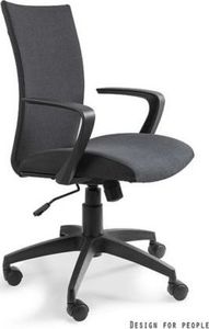 Krzesło biurowe Unique Millo Czarne 1