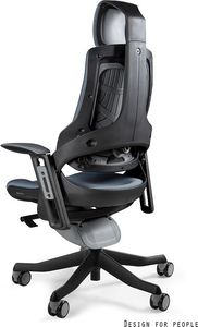 Krzesło biurowe Unique Wau Niebieskie 2