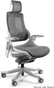 Krzesło biurowe Unique Wau Popielate 1
