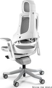 Krzesło biurowe Unique Wau Popielate 2