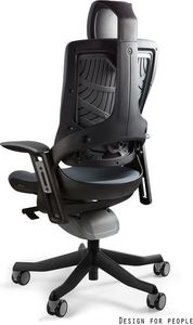 Krzesło biurowe Unique Wau 2 Szare 2