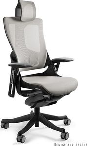 Krzesło biurowe Unique Wau 2 Popielate 1