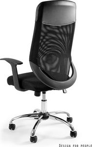 Krzesło biurowe Unique Mobi Plus Czarne 2