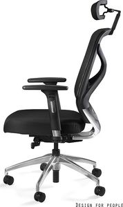 Krzesło biurowe Unique Hero Czarne 3