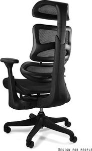 Krzesło biurowe Unique Ergothrone Czarne 2