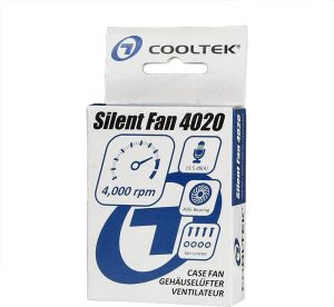 Wentylator Cooltek Silent Fan 4020 (CT4020BW) 2
