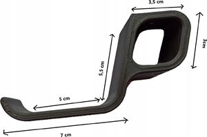Zdesk Uchwyt na słuchawki czarny (UC-01) 2