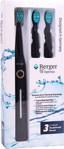 Szczoteczka Berger Szczoteczka soniczna TB Optimal Czarna 2