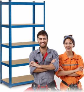 Humberg Regał metalowy magazynowy 180x90x30cm (4845) 11