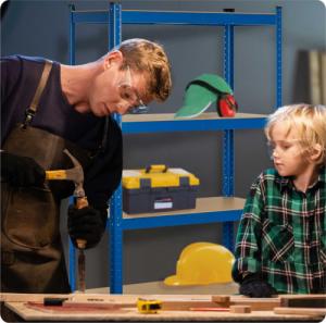 Humberg Regał metalowy magazynowy 180x90x30cm (4845) 10