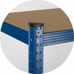 Humberg Regał metalowy magazynowy 180x90x40cm (4848) 5