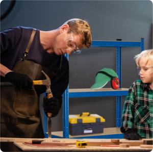 Humberg Regał metalowy magazynowy 150x75x30 (4842) 12