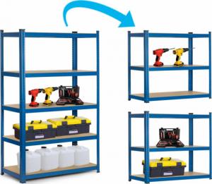 Humberg Regał metalowy magazynowy 150x75x30 (4842) 9