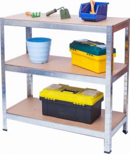 Humberg Regał metalowy magazynowy 180x90x30 cm (4843) 13