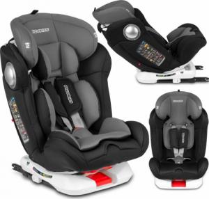 Fotelik samochodowy Ricokids Fotelik samochodowy Spinway Pro 0-36 kg - czarny 1