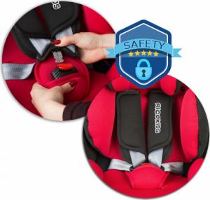 Fotelik samochodowy Ricokids Fotelik samochodowy Spinway Pro 0-36 kg - czerwony 9