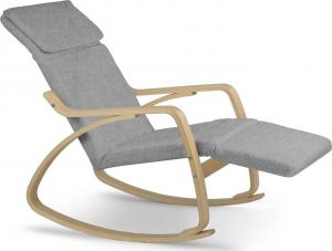 Sofotel Fotel wypoczynkowy bujany Suzi - jasnoszary 4