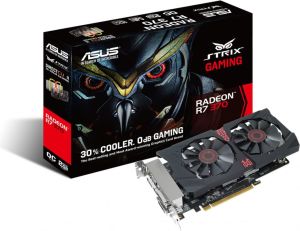 Karta graficzna Asus Radeon R7 370 2GB GDDR5 (256 bit) HDMI, 2x DVI, DP, Box (STRIX-R7370-DC2OC-2GD5-GAMING) 4