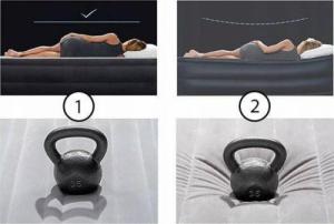 Intex Materac Dmuchany Dwuosobowy  z Pompką Elektryczną Zielony 5