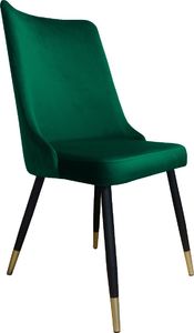 Atos Krzesło CYPRIAN 2 VELVET GOLD zielone w stylu glamour ATOS 1