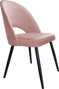 Atos Krzesło ISKAR VELVET różowe nowoczesne do salonu ATOS 1