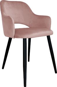 Atos Krzesło NAPO VELVET różowe tapicerowane ATOS 1