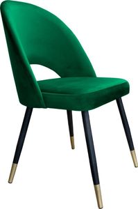 Atos Krzesło ISKAR VELVET GOLD zielone nowoczesne ATOS 1
