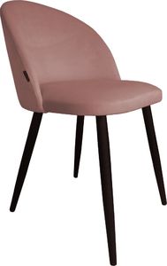 Atos Krzesło CLAUDINE 1 VELVET różowe tapicerowane ATOS 1