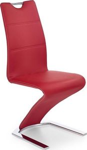 Halmar Krzesło K188 czerwone tapicerowane do jadalni Halmar HALMAR 1