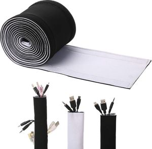 Organizer Wobell Otulina na przewody Czarno-biały 1 sztuka 12