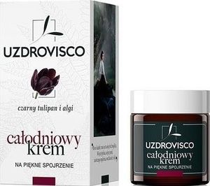 Uzdrovisco Krem pod oczy przeciwzmarszczkowy na dzień i na noc. Czarny tulipan i algi - 25 ml uniwersalny 1