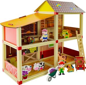 EURObaby Farma - domek dla lalek (EBZ18H1272) 1