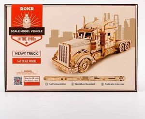 Robotime Drewniany model puzzle 3D MC502 Ciężarówka Robotime uniwersalny 5