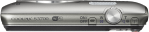 Aparat cyfrowy Nikon Coolpix S3700 Srebrny (VNA820E1) 4