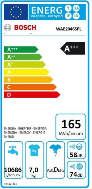 Pralka Bosch WAE2046SPL 2
