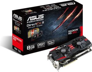 Karta graficzna Asus Radeon R9 390, 8GB DDR5, 512BIT, 2DxVI, HDMI, DisplayPort, BOX (R9390-DC2-8GD5) 2