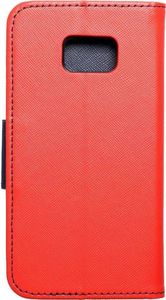 Partner Tele.com Kabura Fancy Book do SAMSUNG Galaxy S7 (G930) czerwony/granatowy 1