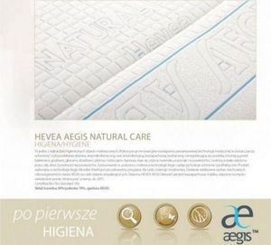 Hevea Materac lateksowy Junior 90x180 H2 średnio-twardy HEVEA 5