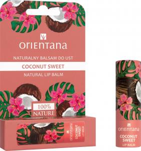Orientana Orientana - Naturalny balsam do ust. Coconut Sweet - 4,2 g uniwersalny 1