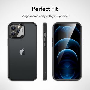 Partner Tele.com Futerał ESR Classic Hybrid do IPHONE 12 / 12 PRO czarny transparent 5