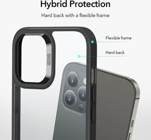 Partner Tele.com Futerał ESR Classic Hybrid do IPHONE 12 / 12 PRO czarny transparent 6