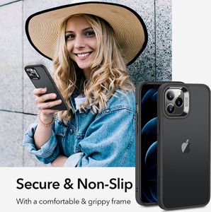 Partner Tele.com Futerał ESR Classic Hybrid do IPHONE 12 / 12 PRO czarny transparent 10